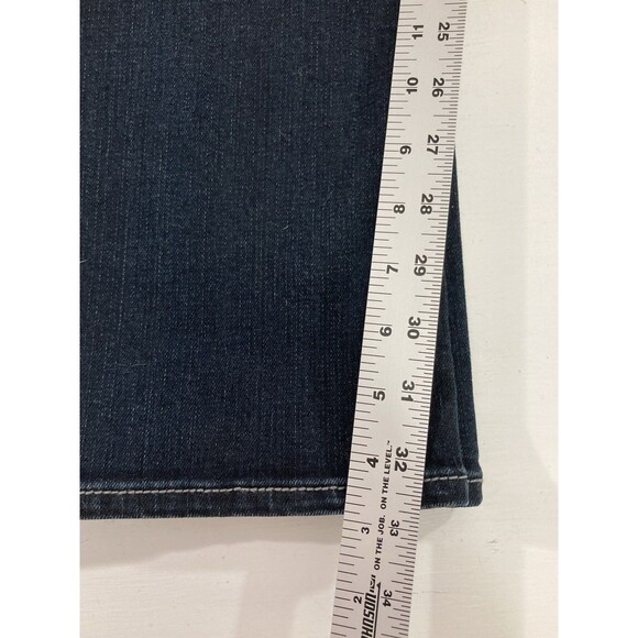 Kut From The Kloth Natalie Jeans 12 Blue Denim High Rise Bootcut Flap Pockets - Picture 13 of 14